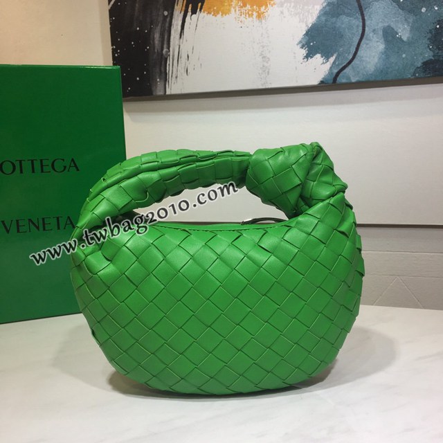 Bottega veneta高端女包 98080 寶緹嘉小號羊皮手工編織女包 BV爆款jodie新版本2代編織打結圓形hobo包  gxz1145